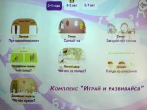 Современные интерактивные технологии в реабилитации детей с ОВЗ. Комлекс "Играй и развивайся"