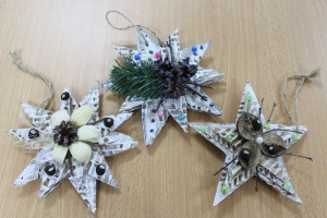 Творческий мастер-класс поднимает новогоднее настроение