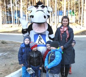 Тюменская Зебра в гостях у "Родника"