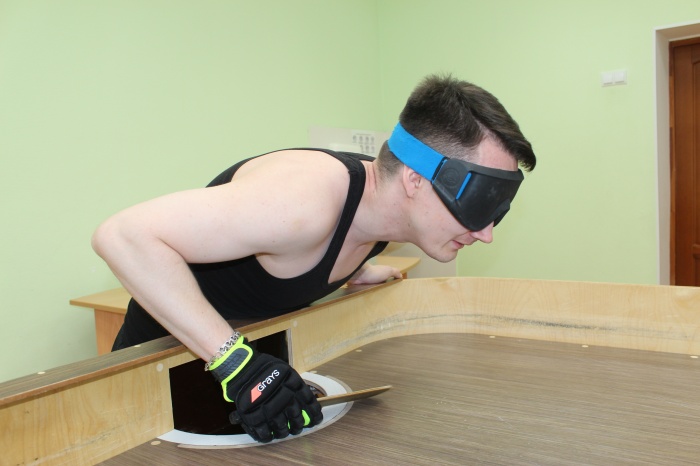 В реабилитационном центре «Родник» проходит Областной чемпионат по спорту слепых в дисциплине «Настольный теннис»