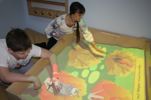 Интерактивная песочница – новое эффективное  оборудование в ЦКР «Родник»