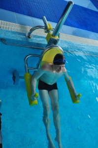 ЗАНЯТИЯ НА ВОДНЫХ ТРЕНАЖЕРАХ - ЭФФЕКТИВНОЕ СРЕДСТВО РЕАБИЛИТАЦИИ ПОДРОСТКОВ С ОГРАНИЧЕННЫМИ ВОЗМОЖНОСТЯМИ