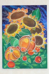 Использование нового оборудование в центре «Родник» для  обучения детей росписи ткани